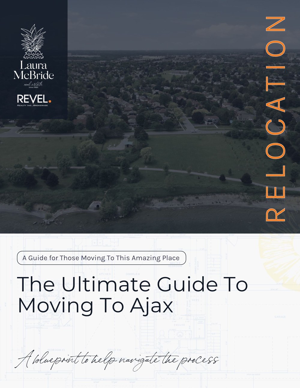 Cover of Laura McBride's Ultimate Guide to Moving to Ajax, Ontario