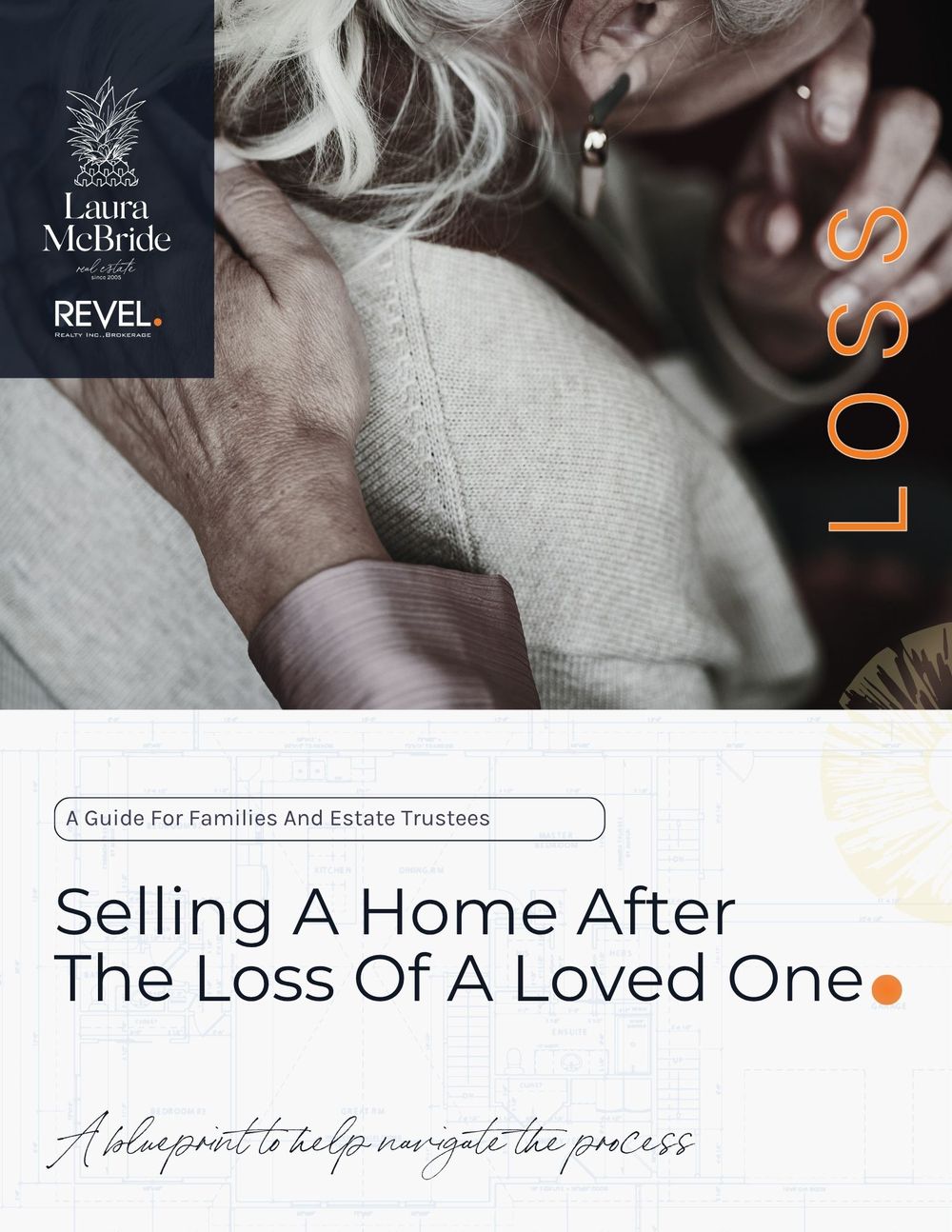 Cover of Laura McBride's guide to selling a home after the loss of a loved one