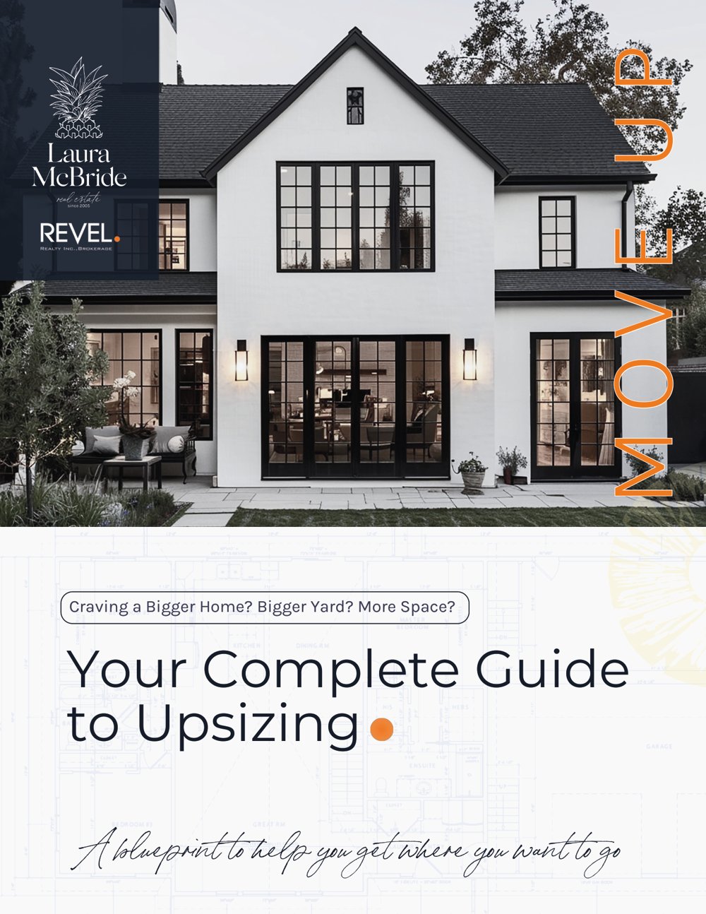 Cover of Laura McBride's complete guide to upsizing your home