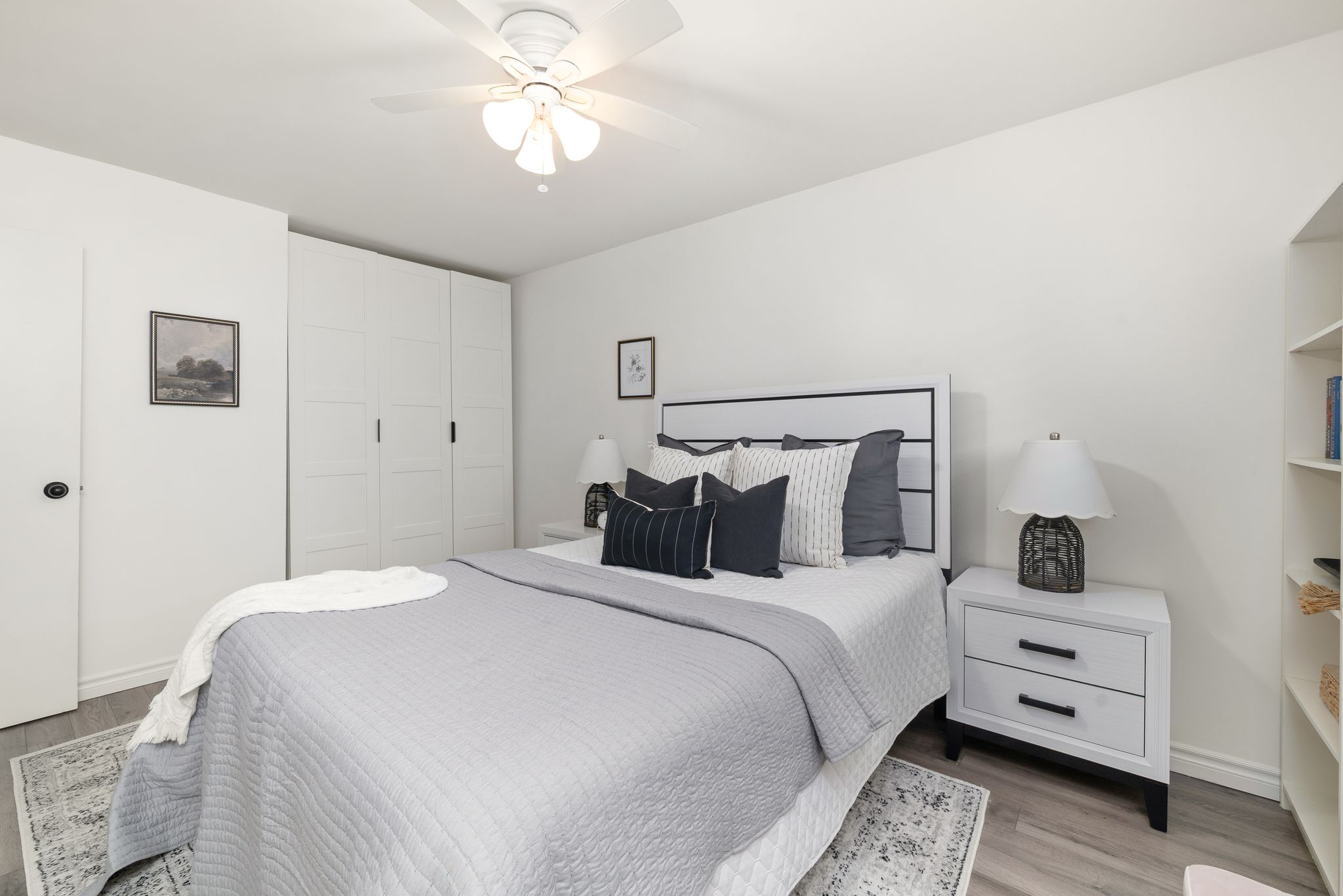 Primary bedroom at 10-765 Oklahoma Dr, Pickering, with a large window