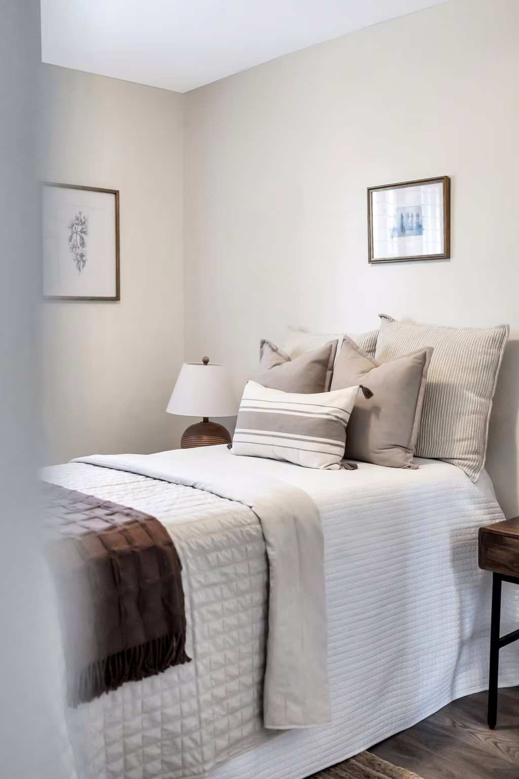 Second bedroom at 10-765 Oklahoma Dr, Pickering, with California shutters