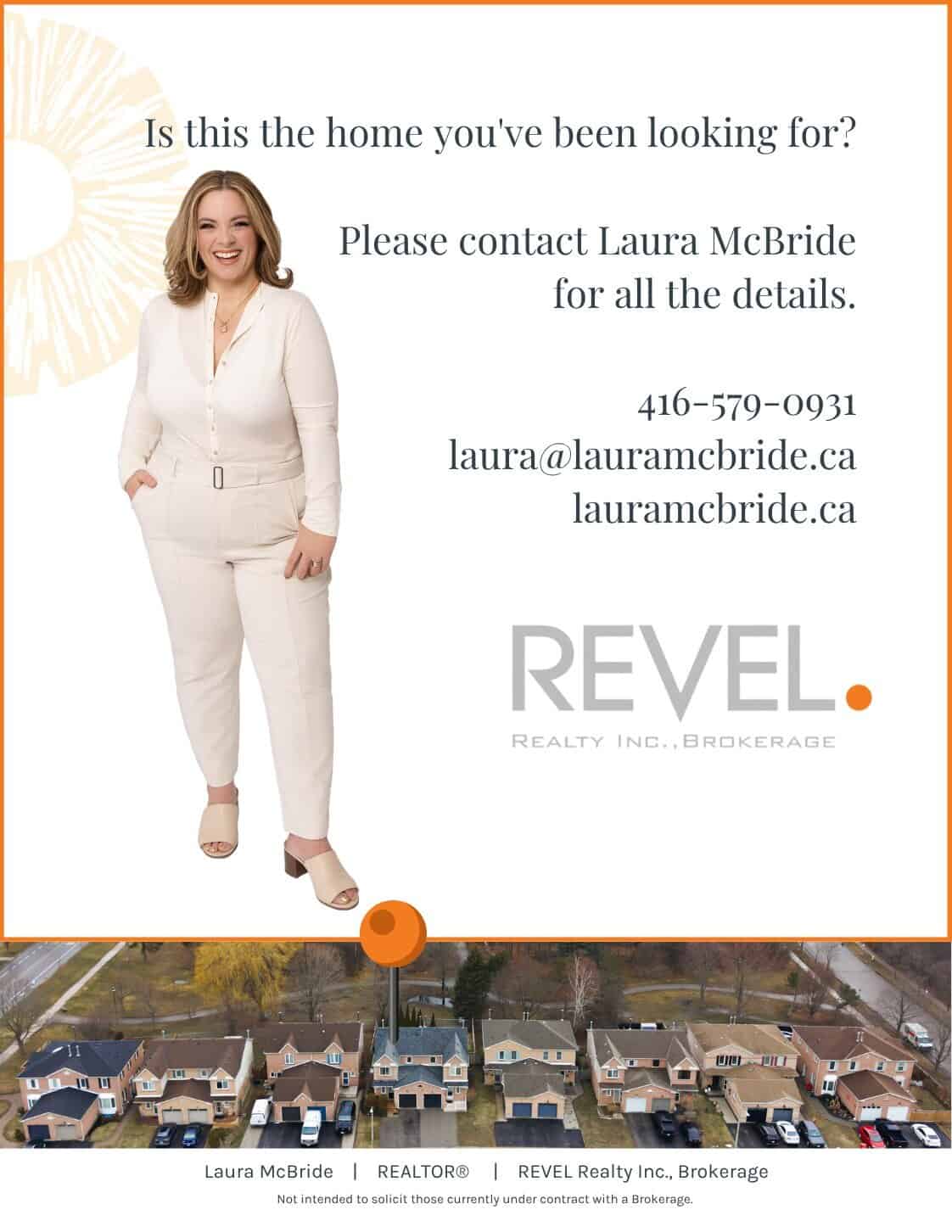 Contact Laura McBride, Ajax REALTOR® with Revel Realty, about 13 Rollo Drive, South Ajax