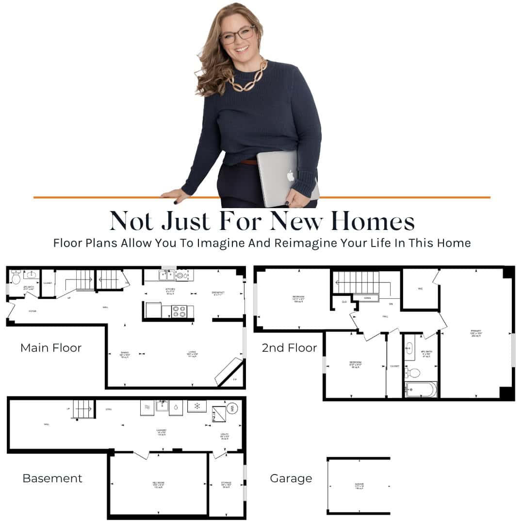 Floor plans for 13 Rollo Drive, South East Ajax, listed by Laura McBride, Ajax REALTOR®