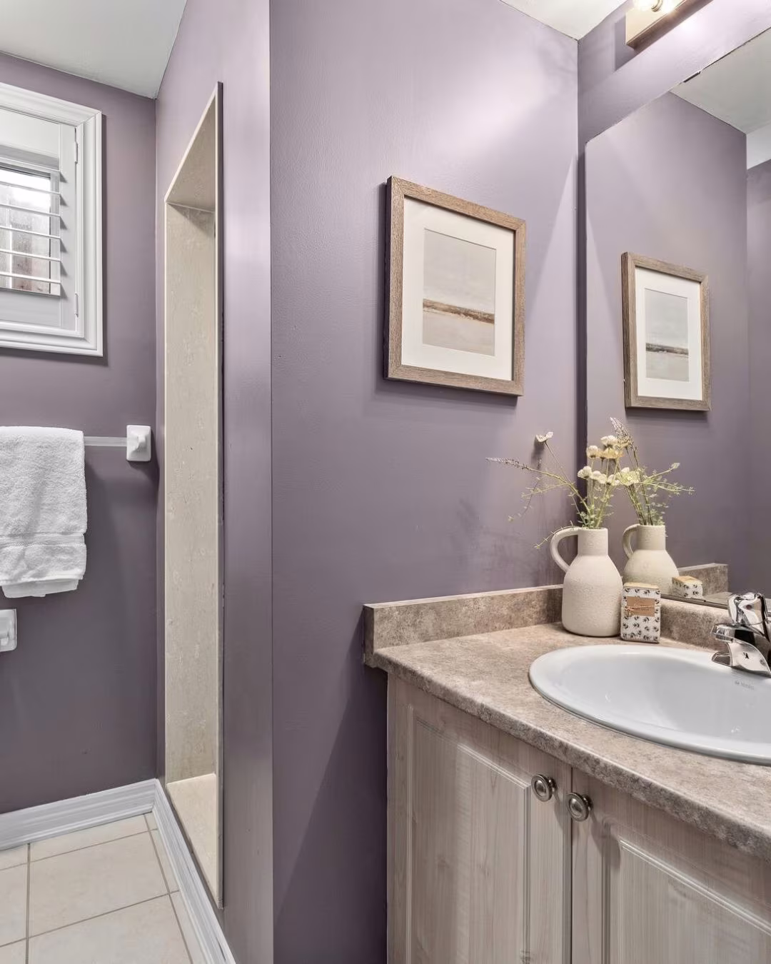3-piece bathroom in the finished basement at 14 Sleepy Hollow Place, Whitby