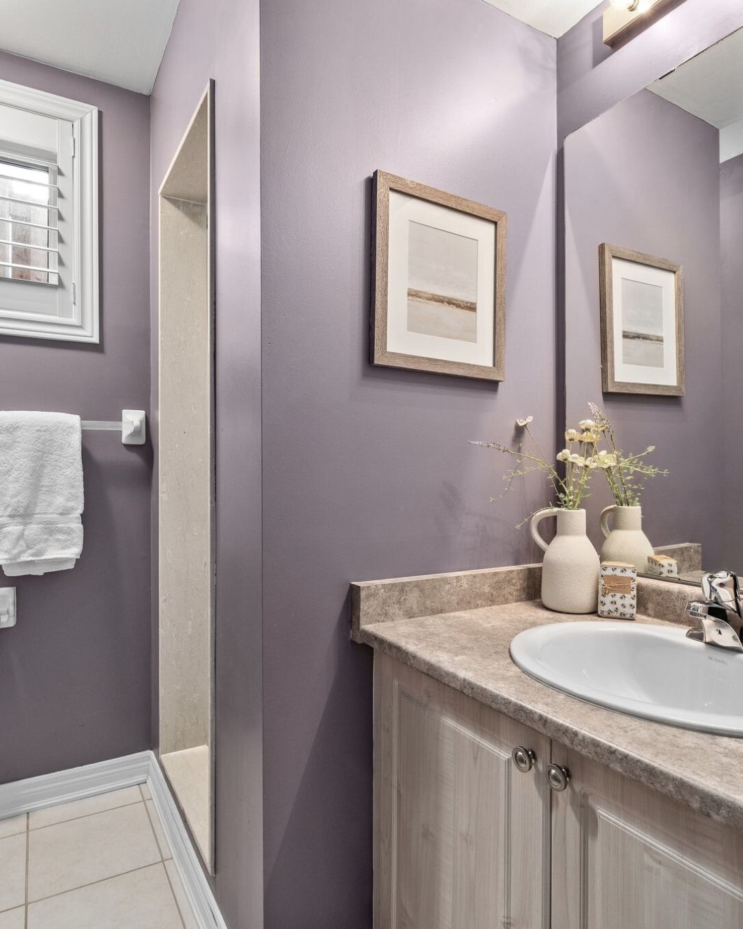 3-piece bathroom in the finished basement at 14 Sleepy Hollow Place, Whitby