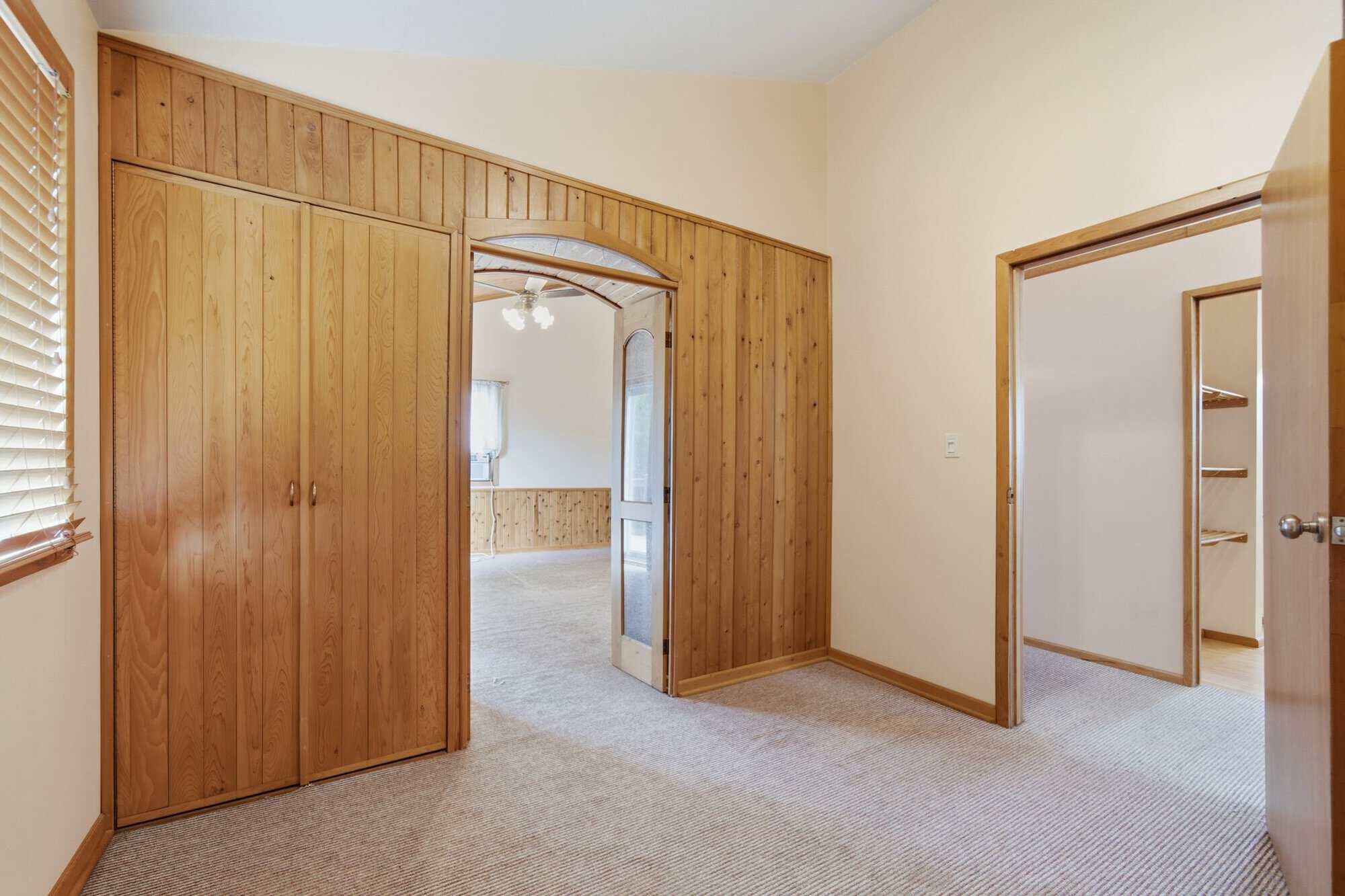 Primary bedroom at 17 Ontoro Blvd, South East Ajax, with sliding doors to a private balcony