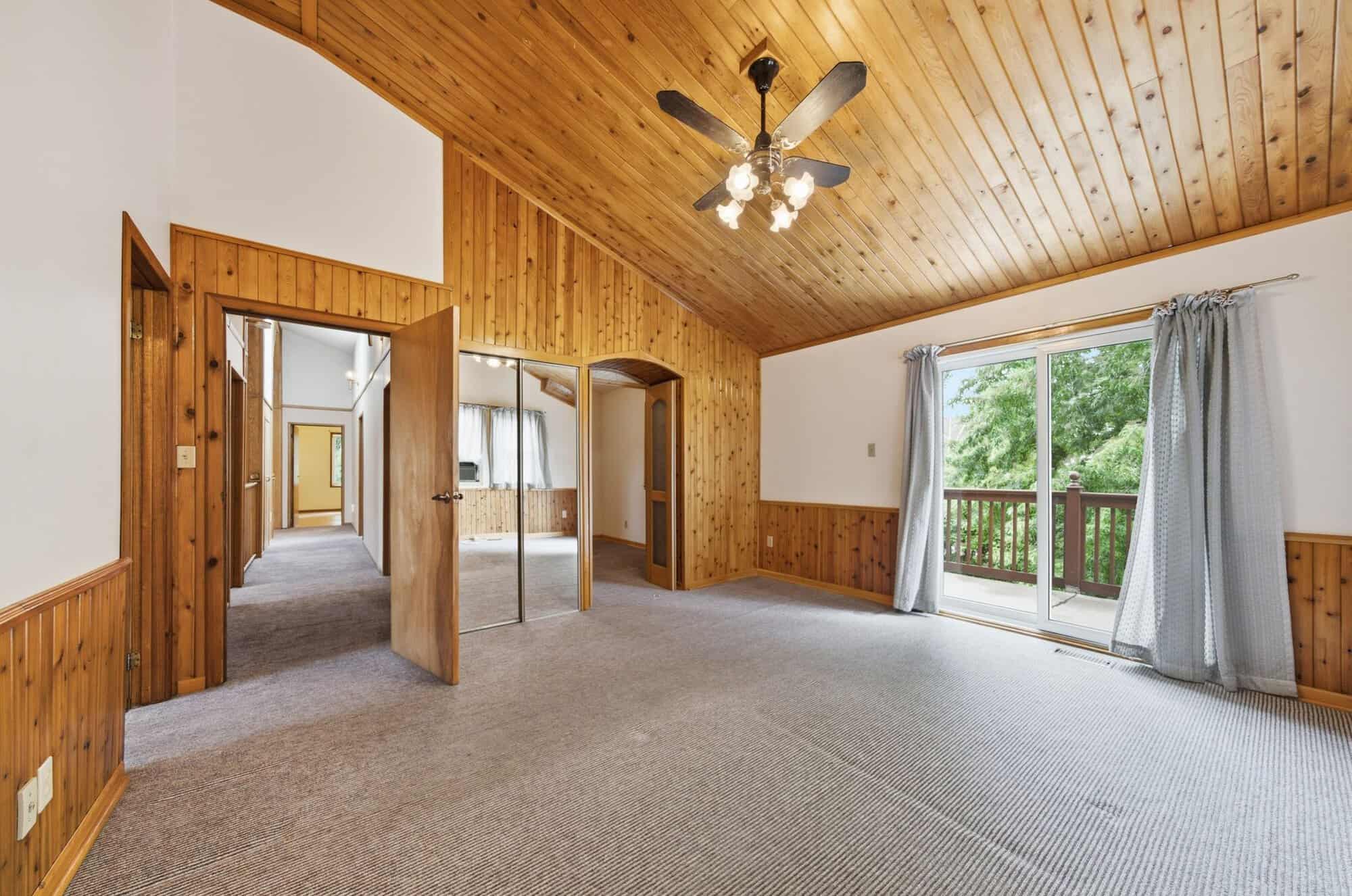 Primary bedroom walk-in closet and wall-to-wall closets at 17 Ontoro Blvd, South East Ajax