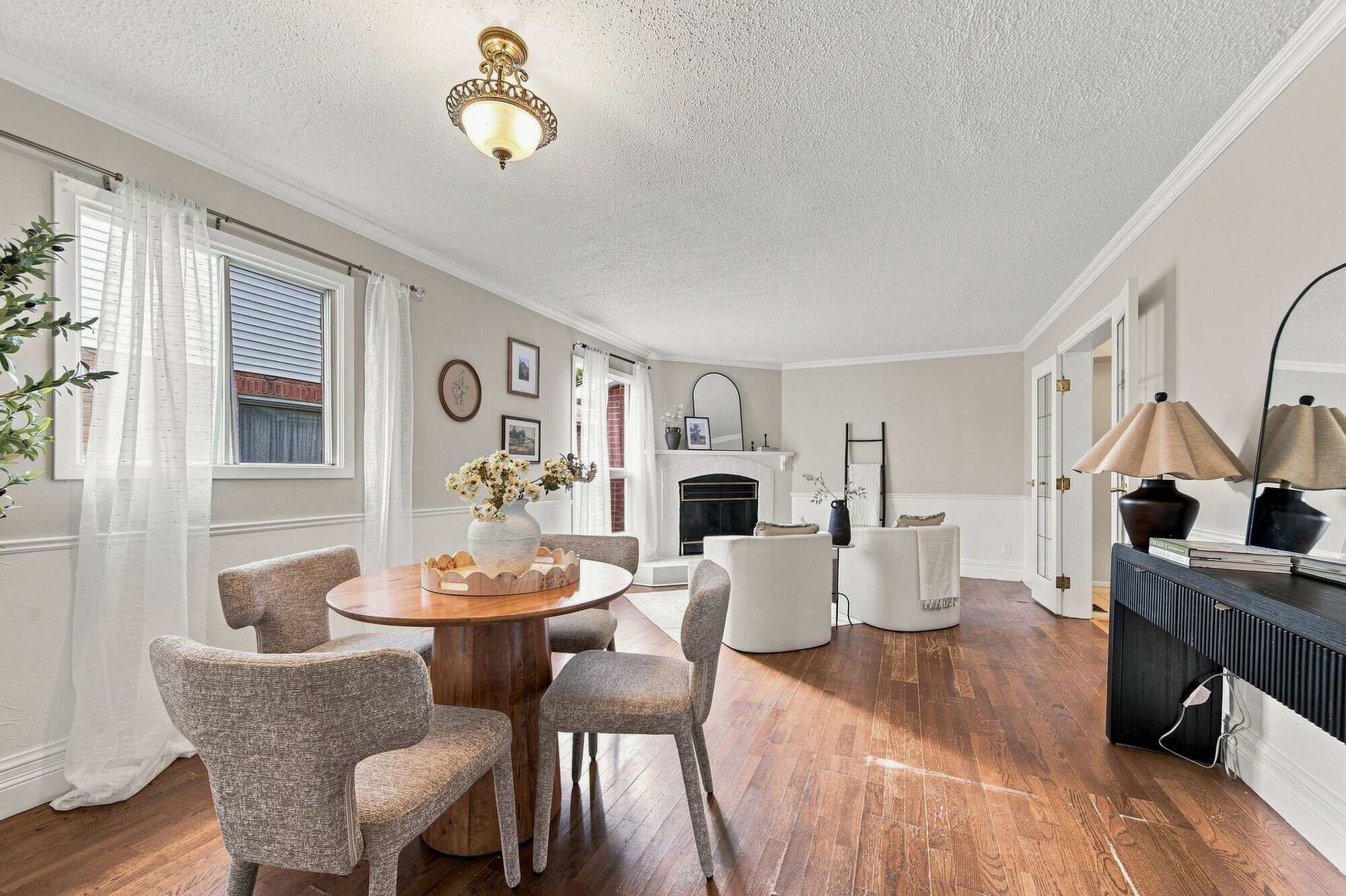 Dining area detail at 22 Kipling Cres, South Ajax, listed by Laura McBride, Ajax REALTOR®