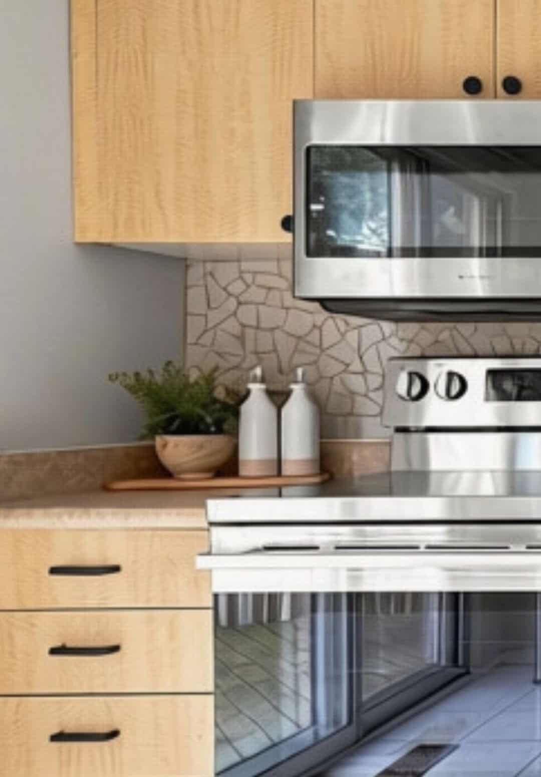 Brand-new stove in the kitchen at 22 Kipling Cres, South Ajax, listed by Laura McBride, Ajax REALTOR®