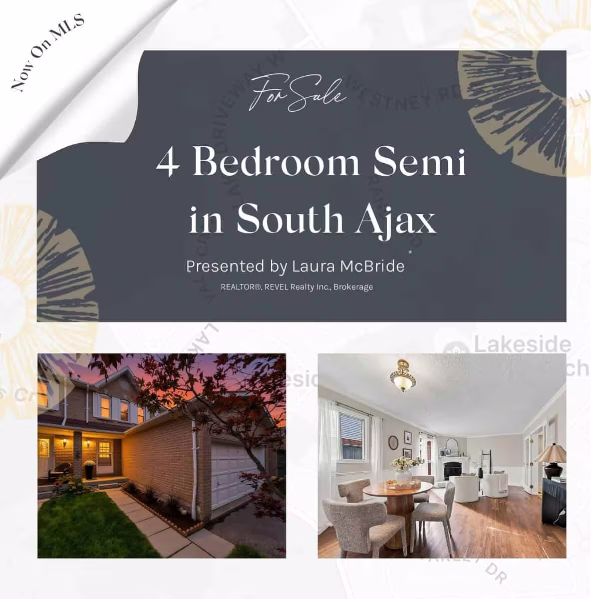 Feature image for 22 Kipling Cres, a semi-detached home in Discovery Bay, South Ajax, sold by Laura McBride, Ajax REALTOR® with Revel Realty
