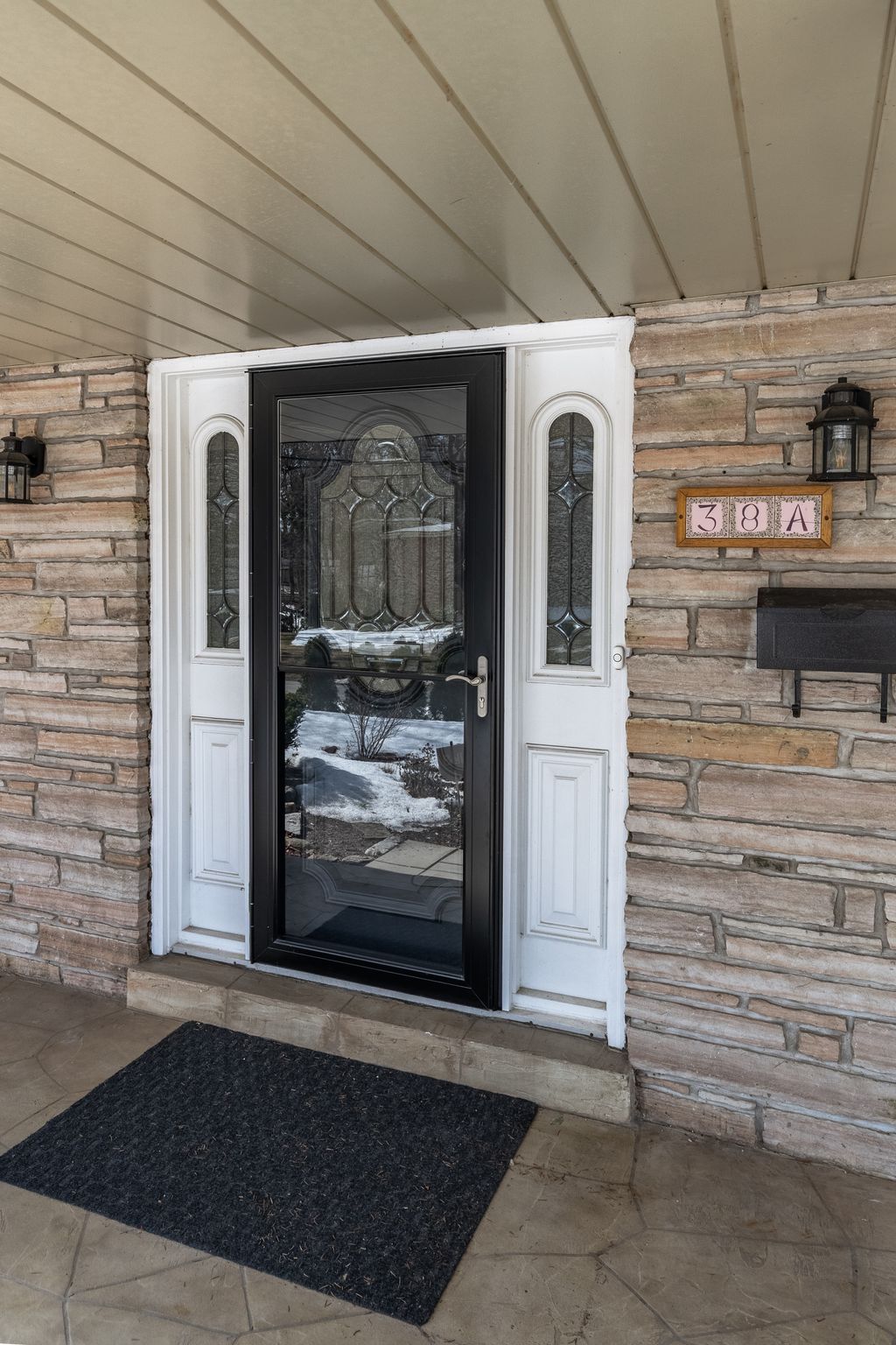 Front door at 38A Deep Dene Dr, Highland Creek Village