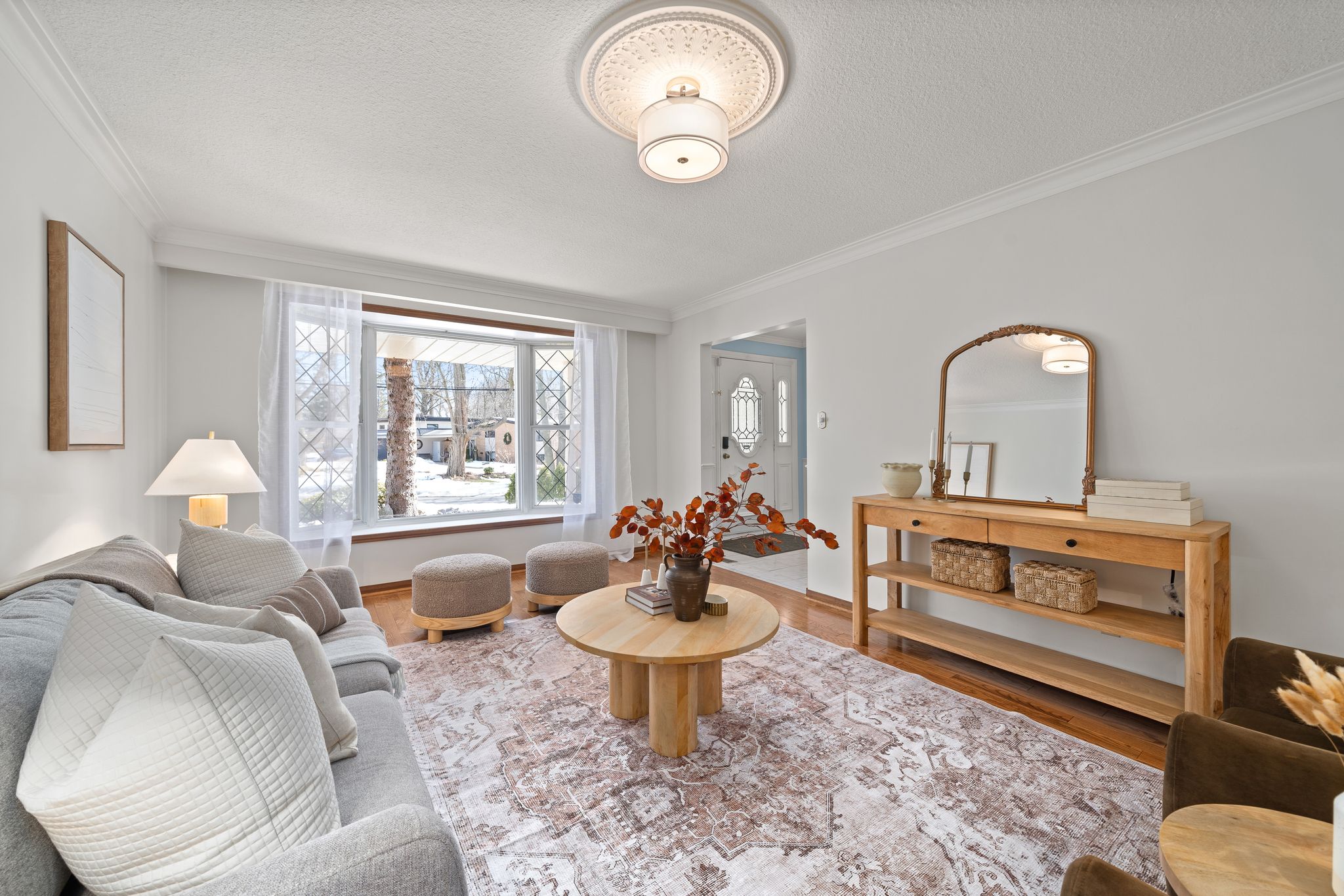 Living room seating area at 38A Deep Dene Dr, Highland Creek Village