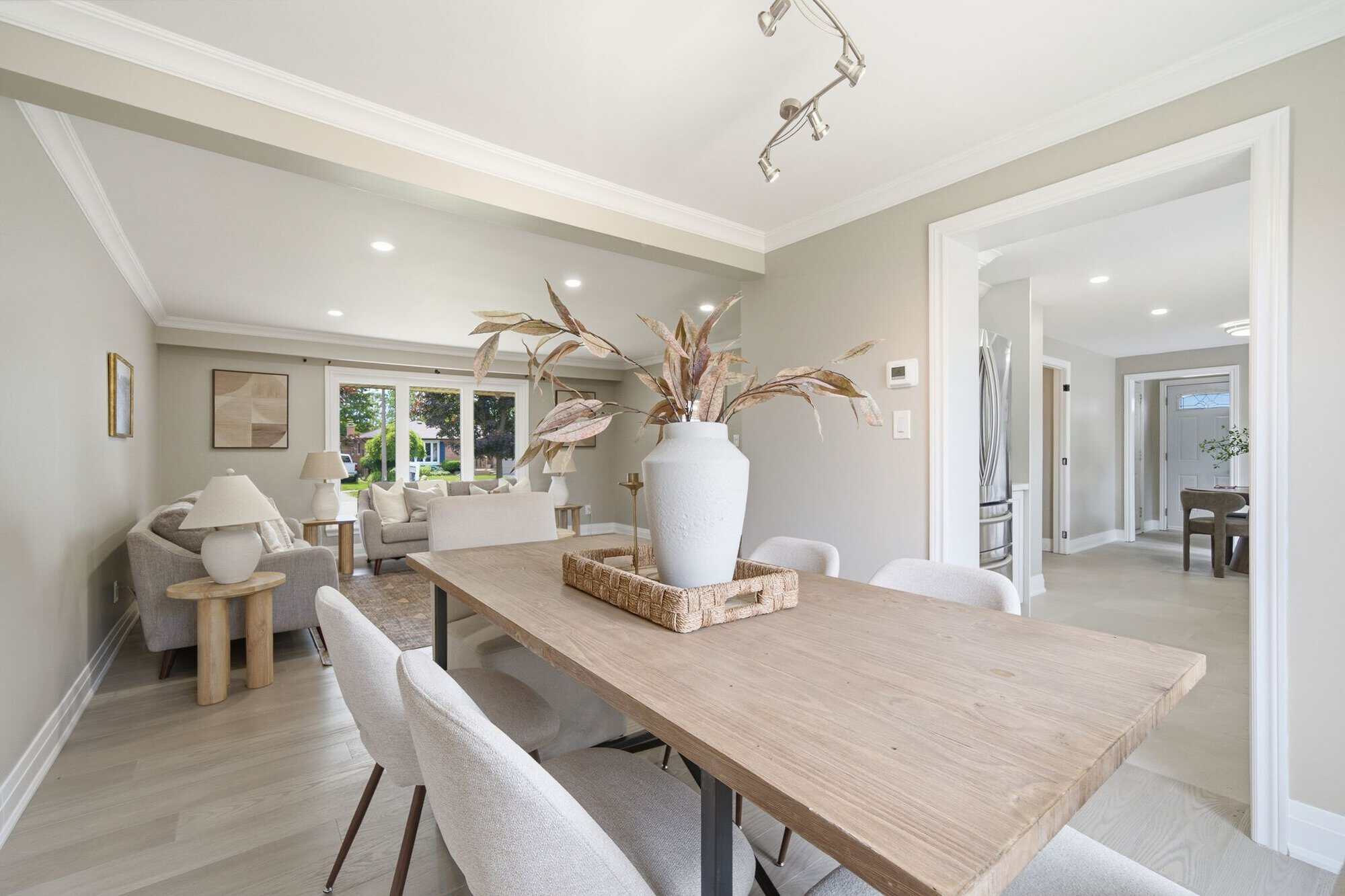 Dining room detail at 96 Bolland Crescent, South Ajax