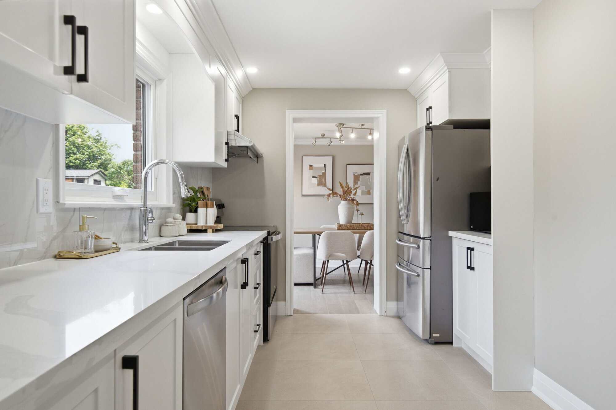 Kitchen cabinetry at 96 Bolland Crescent, South Ajax