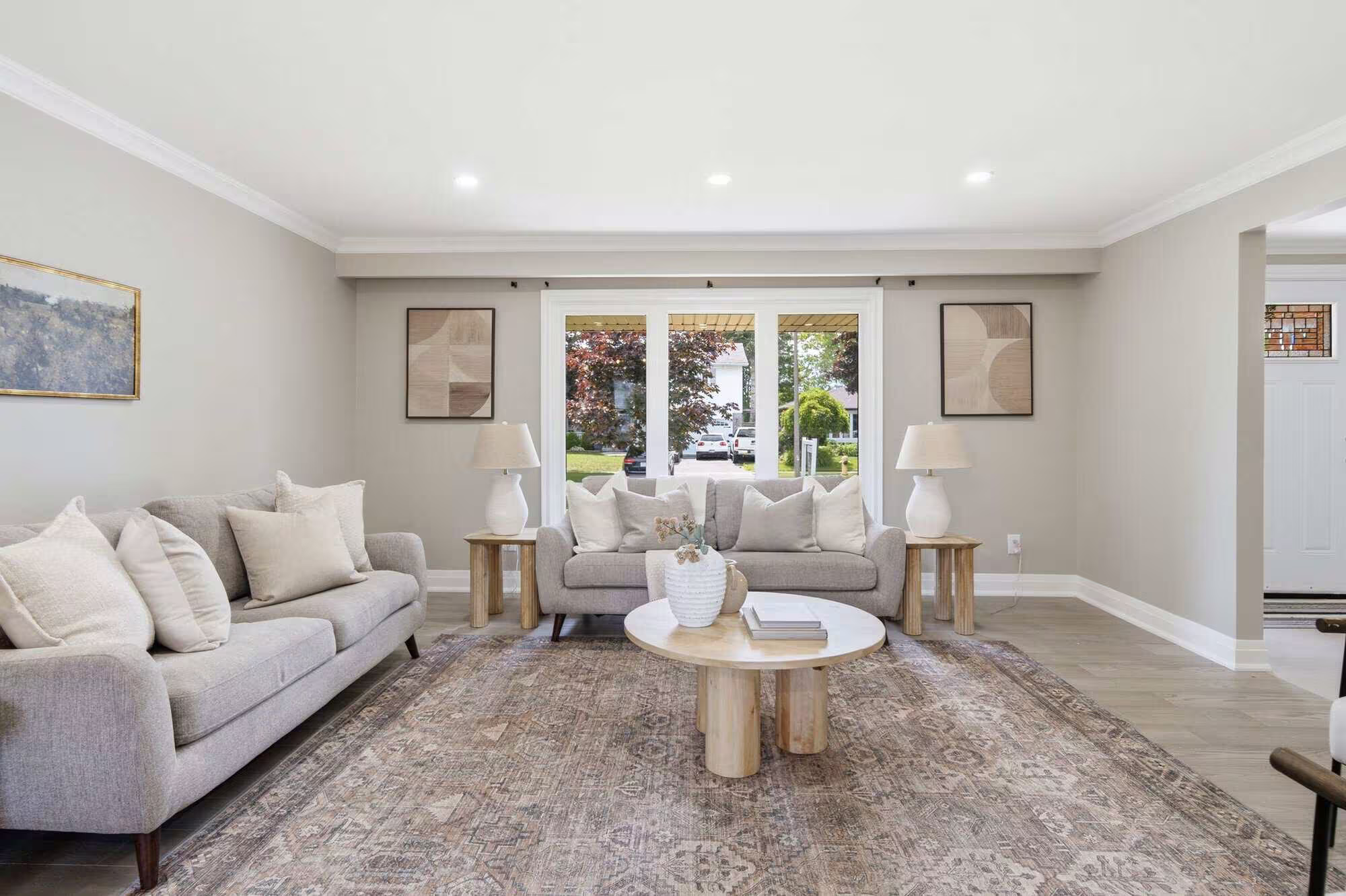 Living room at 96 Bolland Crescent, South Ajax, from a second angle