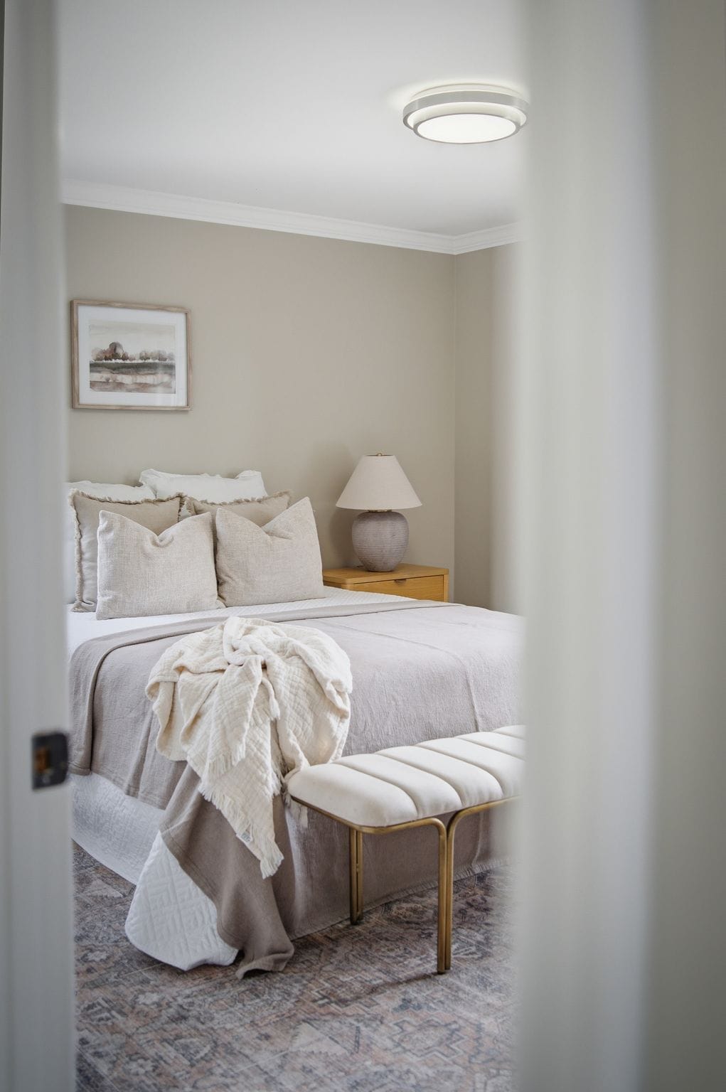 Primary bedroom at 96 Bolland Crescent, South Ajax, from a second angle